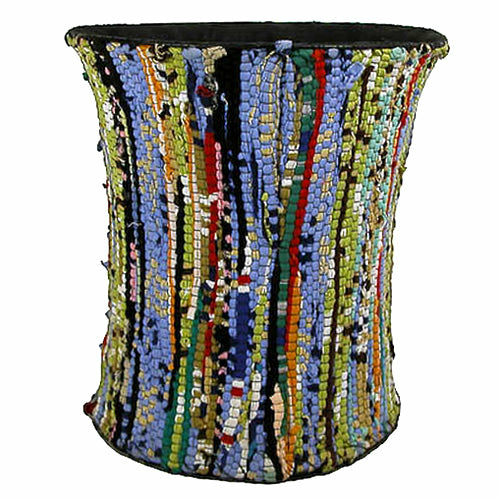 Large Recycled Cloth Wastebasket – Handmade and Eco-Friendly