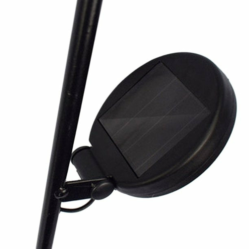 SolarEra Garden Stake Solar Lights Outdoor Sun Decor Crackle Glass