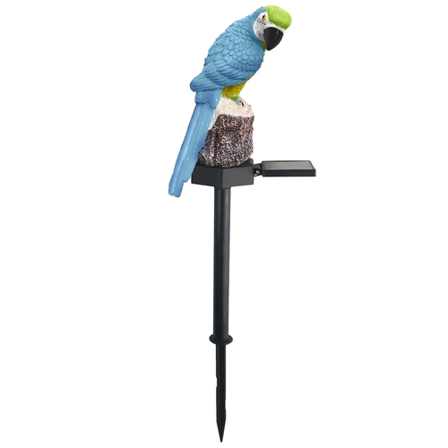 Solar Parrot Light LED Outdoor Decor Lamp Parrot Stake Sculpture