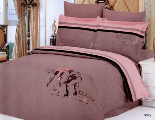 Le Vele LE129Q Full Queen Bed Modern Bedding Sports Duvet Cover Set