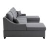 Upholstery Sleeper Sectional Sofa with Storage Chaise
