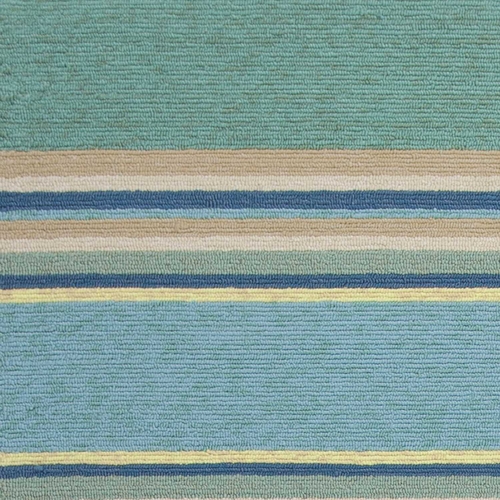 Ocean Stripes UV Treated Indoor Outdoor Rug - 5'x7'