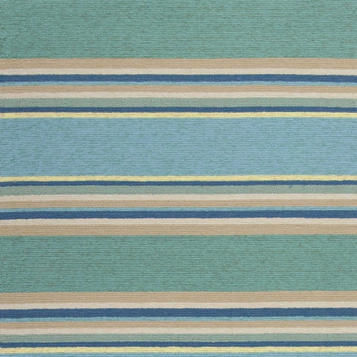Ocean Stripes UV Treated Indoor Outdoor Rug - 5'x7'