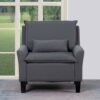 Gray Accent Chair - Timeless & Durable - 32" X 32" X 28