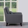 Gray Accent Chair - Timeless & Durable - 32" X 32" X 28
