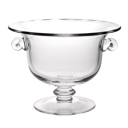 11" Mouth Blown Crystal Trophy Bowl for Centerpiece or Fruit