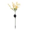 2Pcs Solar Canola Flower Lights for Garden Christmas Decor