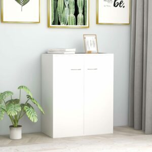 Sideboard White Chipboard 23.6"x11.8"x29.5"