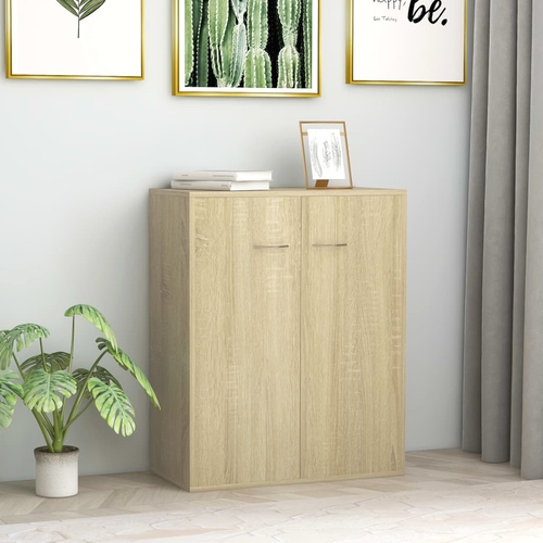 Sideboard White Chipboard 23.6"x11.8"x29.5"