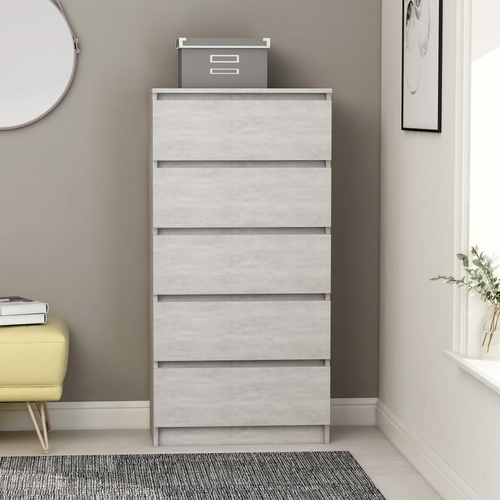 Drawer Sideboard White Chipboard 23.6"x13.7"x47.6"