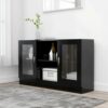 Sideboard White 47.2"x12"x27.6" Chipboard