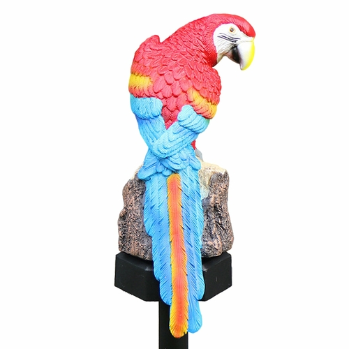 Solar Parrot Light LED Outdoor Decor Lamp Parrot Stake Sculpture