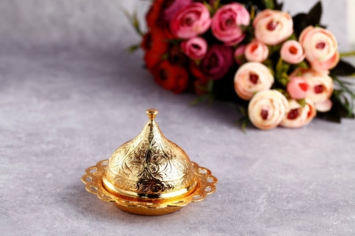 Gold Luxury Wedding Favor Box