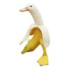 Banana Duck Art Statue - Funny Garden Yard Outdoor Decor