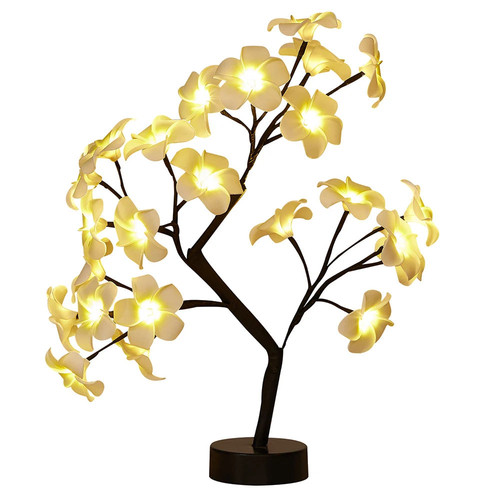 LED Rose Flower Table Lamp with USB/Battery Options