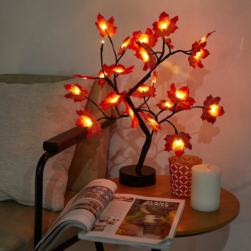 LED Rose Flower Table Lamp with USB/Battery Options