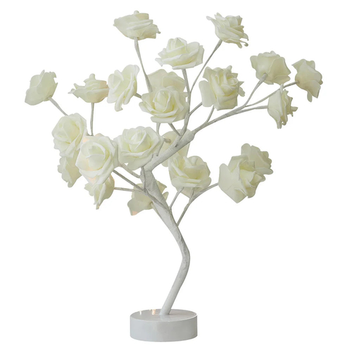 LED Rose Flower Table Lamp with USB/Battery Options