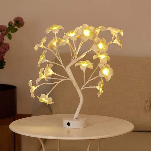 LED Rose Flower Table Lamp with USB/Battery Options
