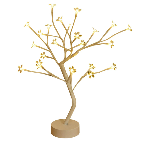 LED Rose Flower Table Lamp with USB/Battery Options