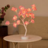 LED Rose Flower Table Lamp with USB/Battery Options