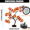 LED Rose Flower Table Lamp with USB/Battery Options