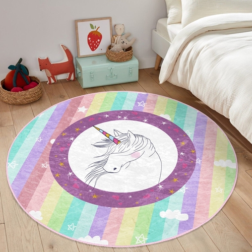 Unicorn Kids Room Rug – Decorative & Washable