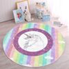 Unicorn Kids Room Rug – Decorative & Washable