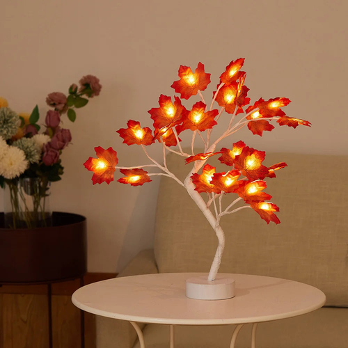 LED Rose Flower Table Lamp with USB/Battery Options