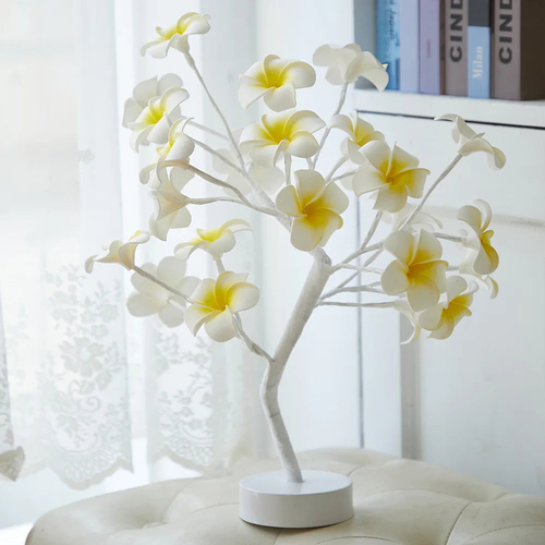 LED Rose Flower Table Lamp with USB/Battery Options