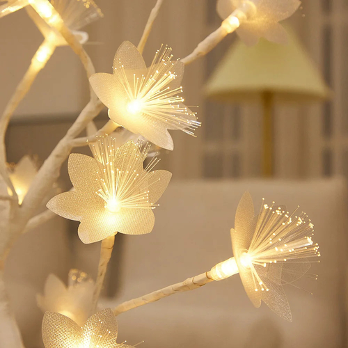 LED Rose Flower Table Lamp with USB/Battery Options