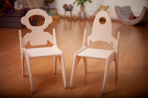 Montessori Table and Chair Set for Independent Learning