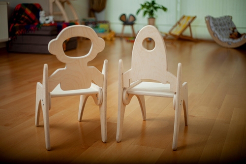 Montessori Table and Chair Set for Independent Learning