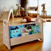 Small Wooden Kids Bookshelf for Easy Organization