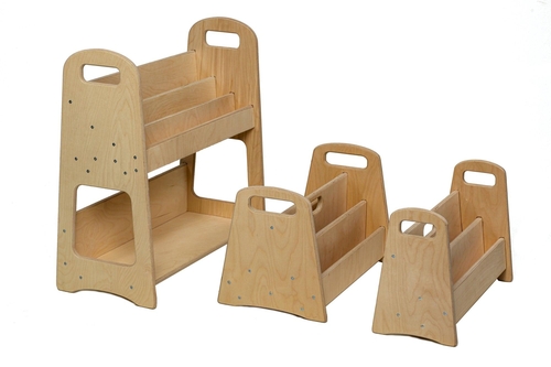 Small Wooden Kids Bookshelf for Easy Organization