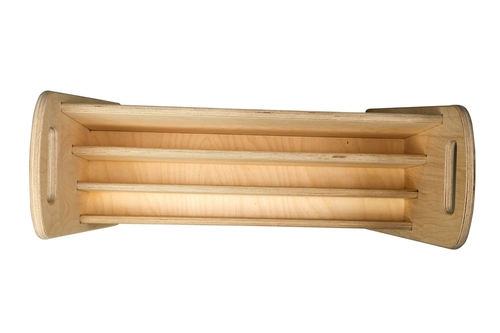 Large Wooden Montessori Bookshelf for Kids