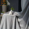 Japanese W Pattern Black and Gray Mixed Color Cotton Thickened