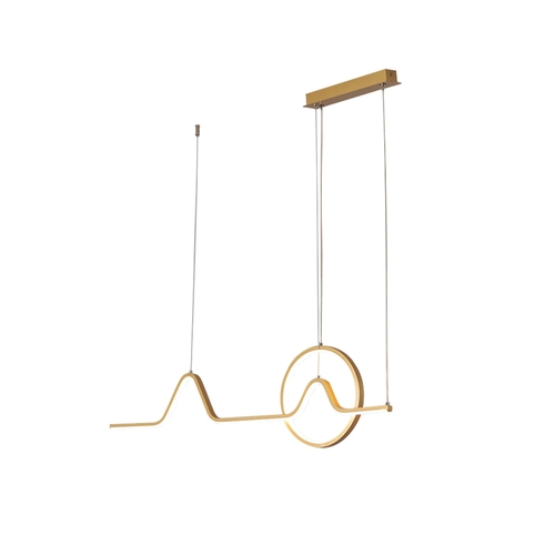 Modern LED Chandelier - Adjustable Ceiling Pendant Light