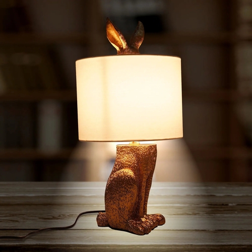 Nordic Resin Rabbit Table Lamp – Modern Desk Light