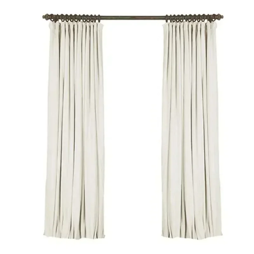 Nordic Curtains for Living Room | Simple Velvet Light-Filtering Design