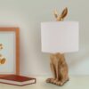 Nordic Resin Rabbit Table Lamp – Modern Desk Light