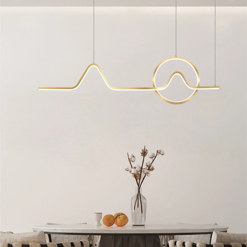Modern LED Chandelier - Adjustable Ceiling Pendant Light