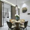 Nordic Minimalist Pendant Lamp - Rustic Industrial Black Cage