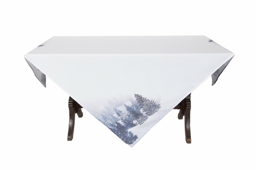 Winter Wonderland Embroidered Tablecloth