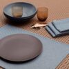 Rustic Cotton Placemats Set of 4 - Eco-Friendly Dining Decor