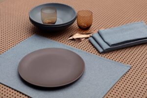 Rustic Cotton Placemats Set of 4 - Eco-Friendly Dining Decor