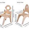 Montessori Table and Chair Set for Independent Learning