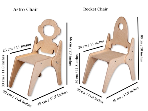 Montessori Table and Chair Set for Independent Learning