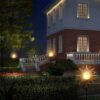 SolarEra Garden Stake Solar Lights Outdoor Sun Decor Crackle Glass