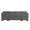 Upholstery Sleeper Sectional Sofa with Storage Chaise