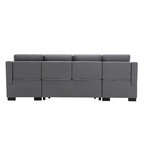 Upholstery Sleeper Sectional Sofa with Storage Chaise